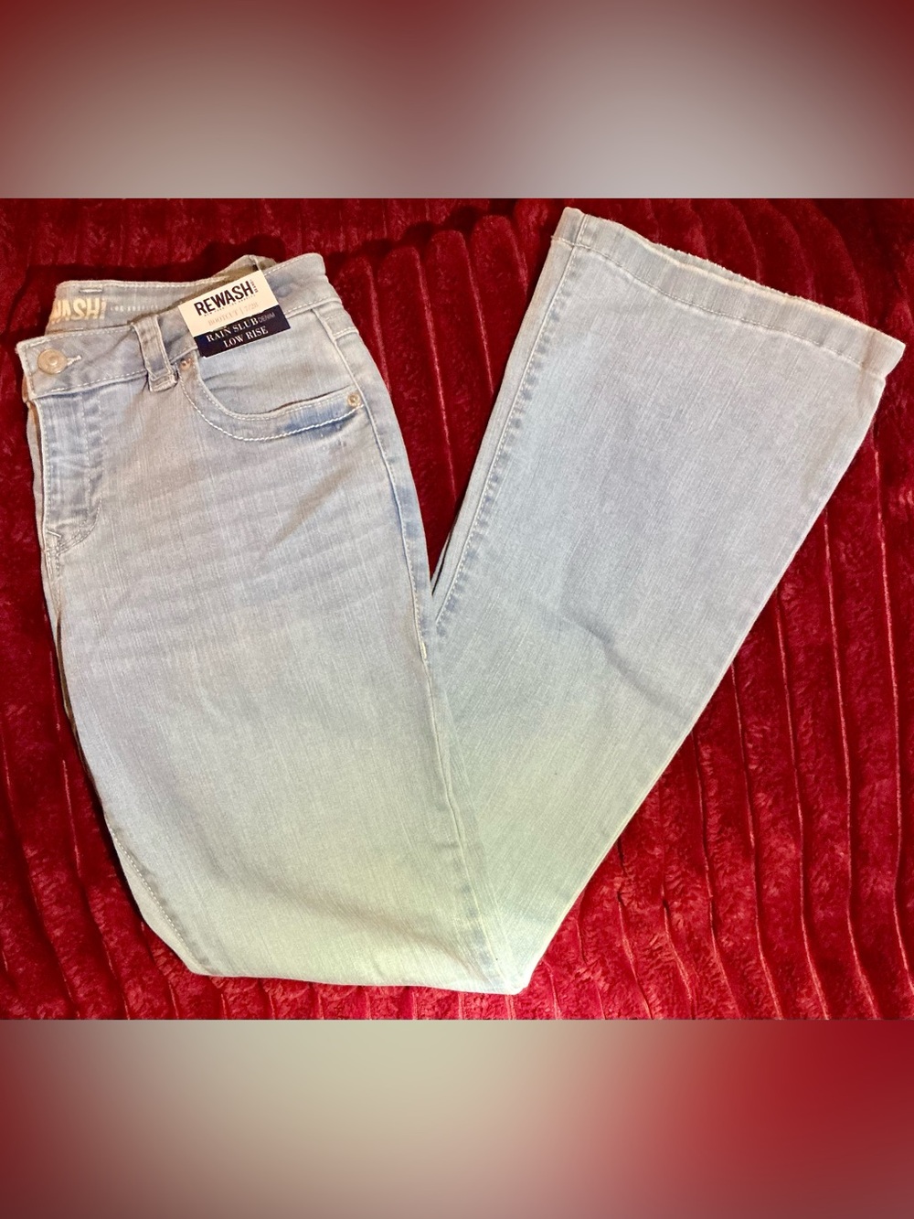 Rewash Light Blue Wideleg Women's Jeans